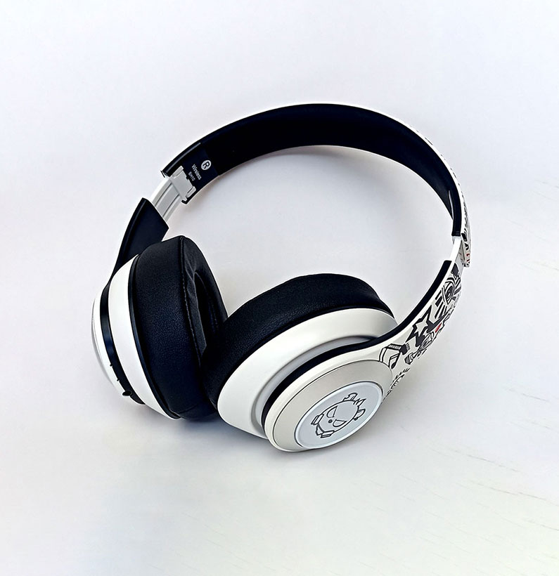 auriculares-bluetooth-ADCV-blanco Auriculares bluetooth ADCV - Imagen 1